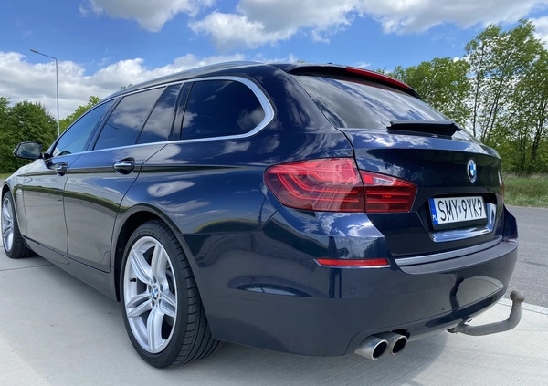 BMW Seria 5 cena 69900 przebieg: 190000, rok produkcji 2013 z Lubartów małe 781